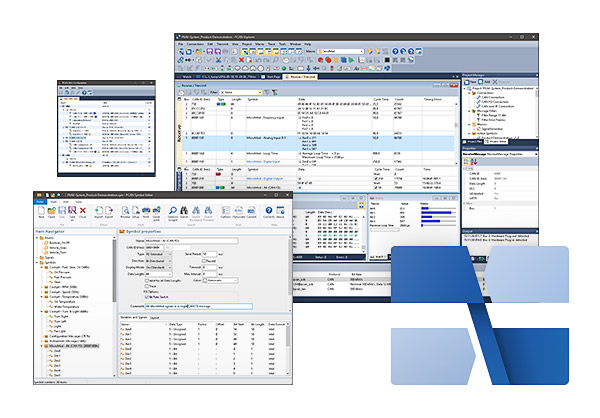 Professional Windows® Software to Communicate with CAN and CAN FD Buses